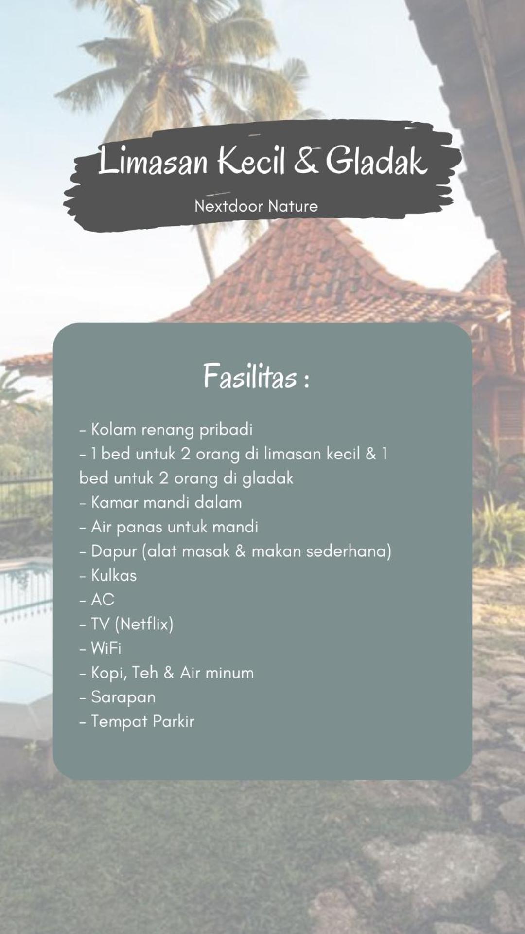 Villa Nextdoor Nature Yogyakarta Bantul Eksteriør billede